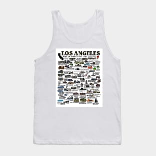 Los Angeles Map Tank Top